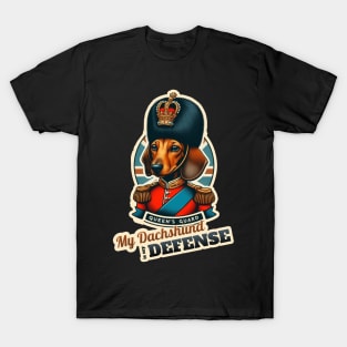 Queen's Guard Dachshund T-Shirt